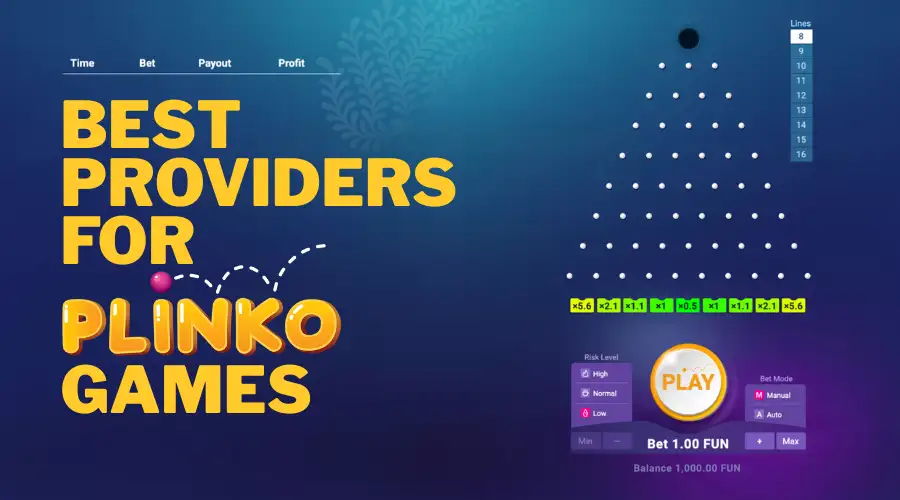 The best providers for playing Plinko